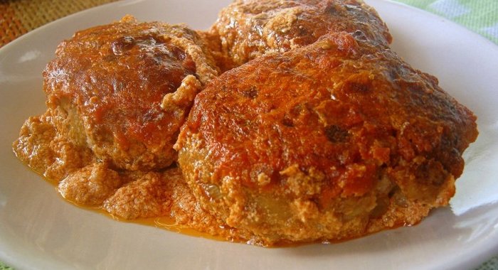 Ленивые голубцы с пекинской капустой