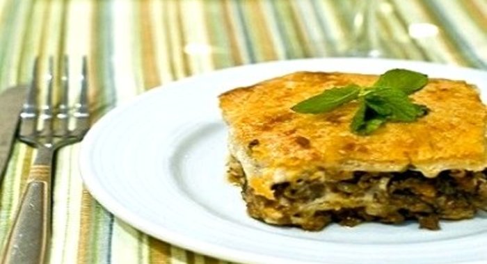 Лазанья из сочней для бешбармака