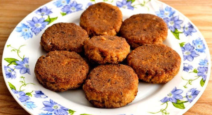 Котлеты из консервированного тунца