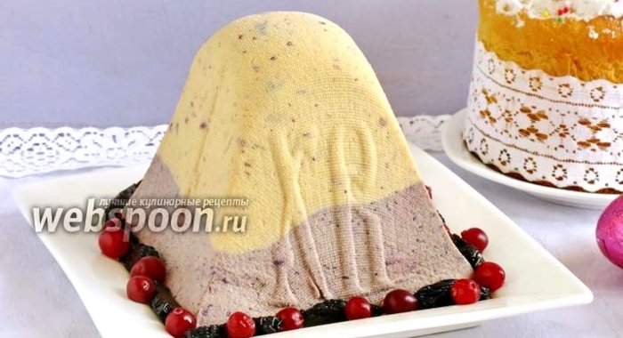 Молочная ягодная пасха