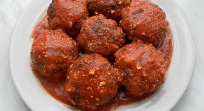 Мясные тефтели с рисом