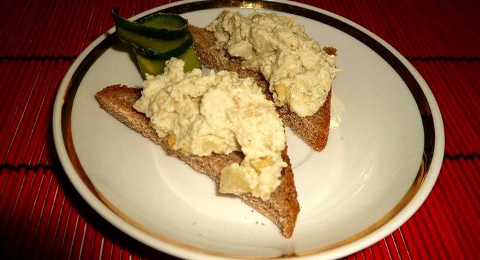 Яичный паштет