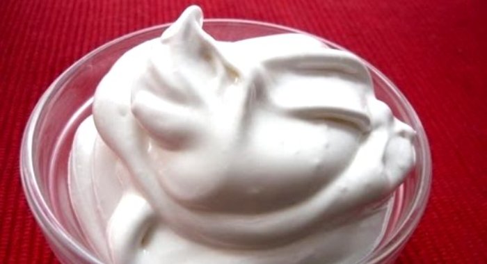 Белковый крем с желатином