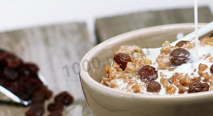 Каша молочная овсяная