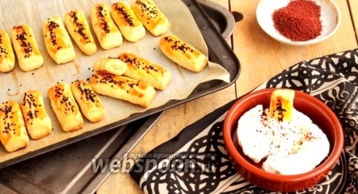 Домашнее солёное печенье