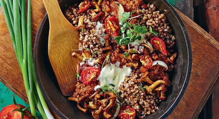 Гречка по-болонски