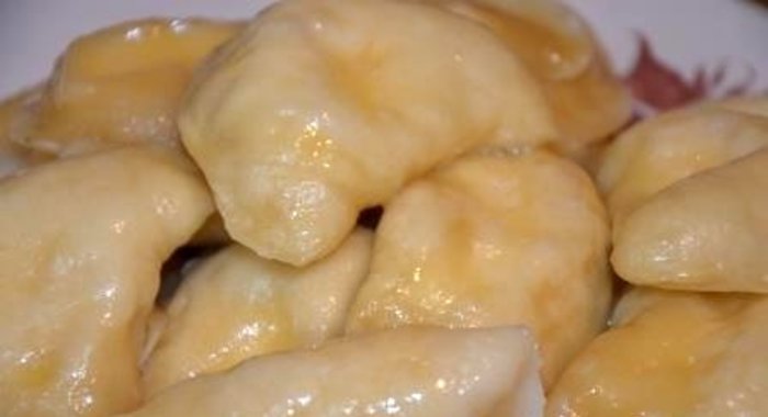 Вареники с творогом на пару