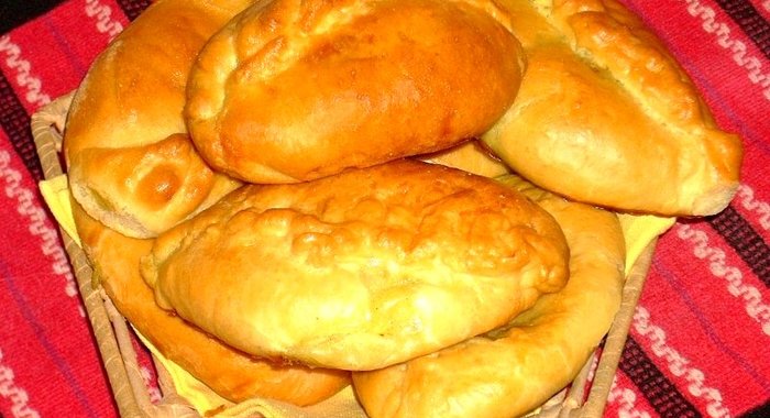 Пирожки с луком