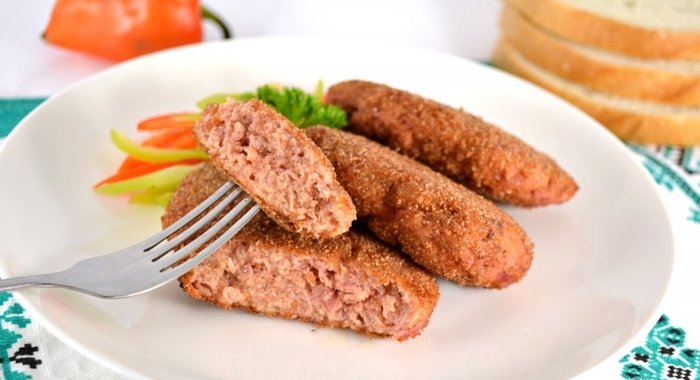 Куриные котлеты со свеклой