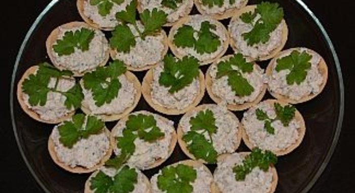 Мусс из креветок и маскарпоне