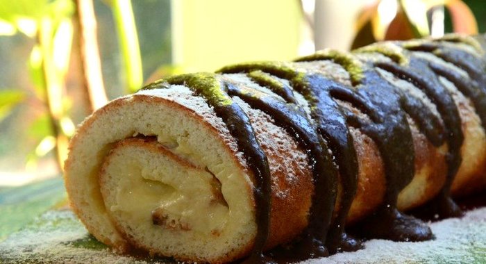 Бисквитный рулет