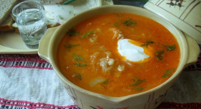 Уральские щи