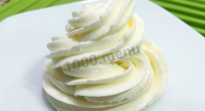 Сливочный крем для торта