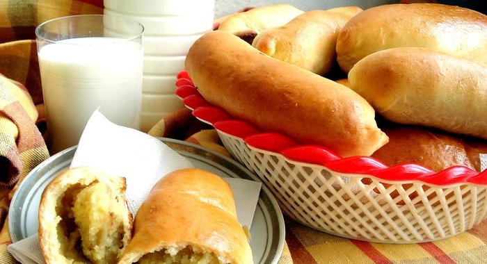 Пирожки с картошкой в духовке