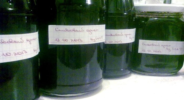 Ароматный сливовый джем с секретом