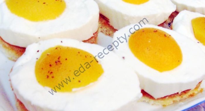 Пирожное Бутерброд с яйцом