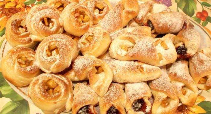 Простые рогалики на скорую руку