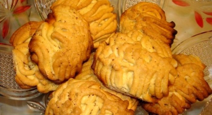 Печенье на майонезе через мясорубку