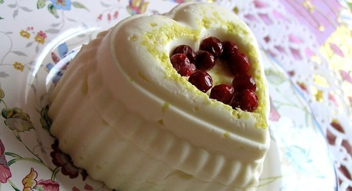 Пирожное Любящее сердце