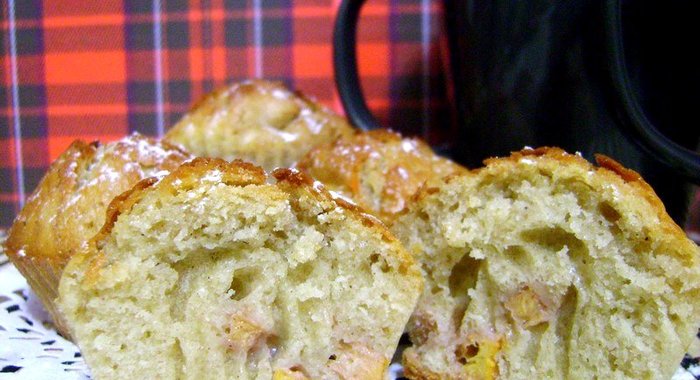 Кексы с хурмой