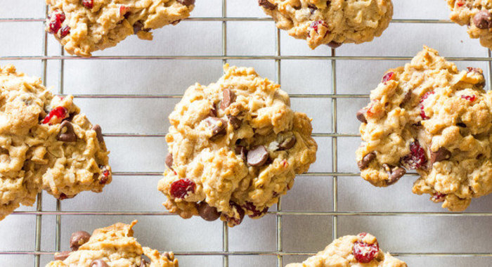 Овсяное печенье с шоколадом