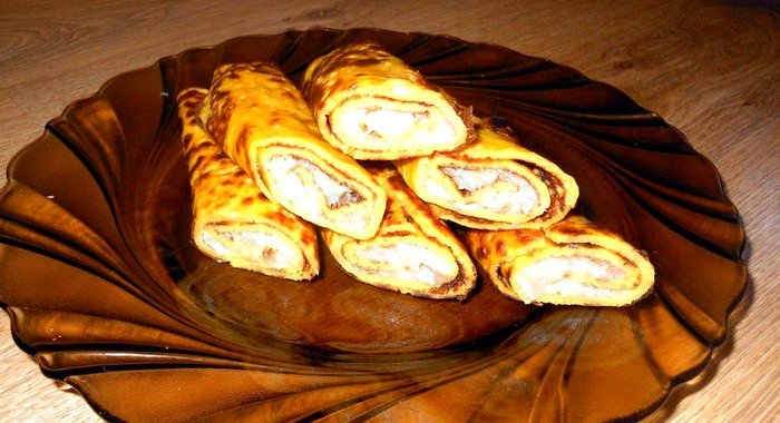 Тыквенные блинчики