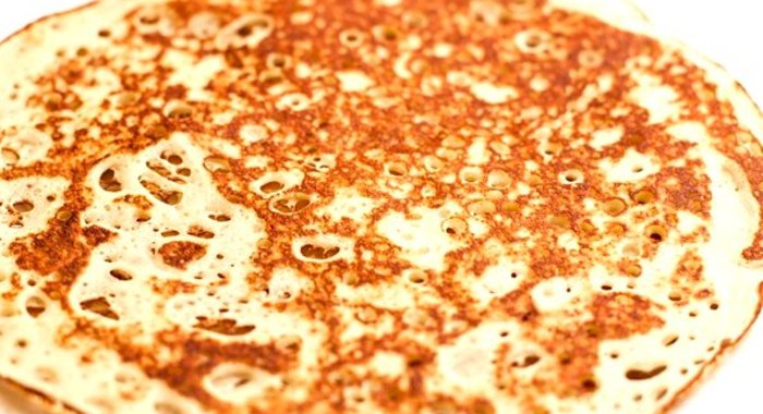 Блинчики на дрожжах и молоке