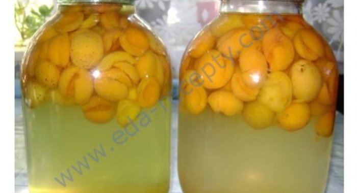 Персиковый компот из персиков на зиму