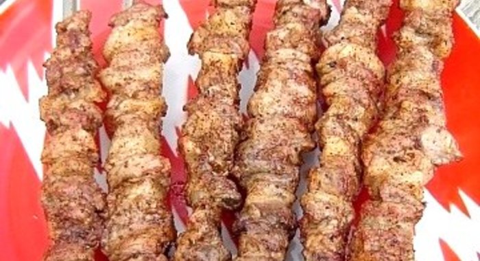 Классический шашлык из баранины