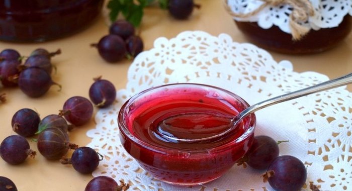 Джем из красного крыжовника