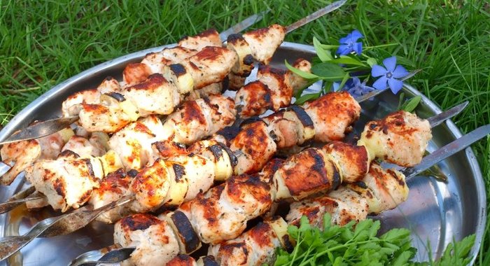 Шашлык из индейки