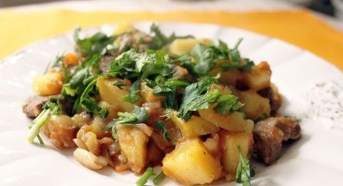 Рагу из баранины сытное