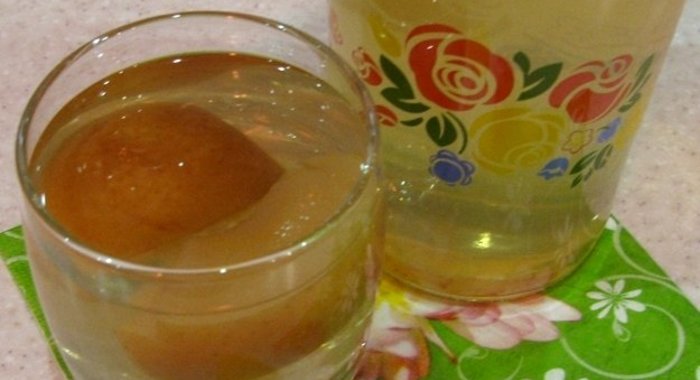 Компот из яблок для детей