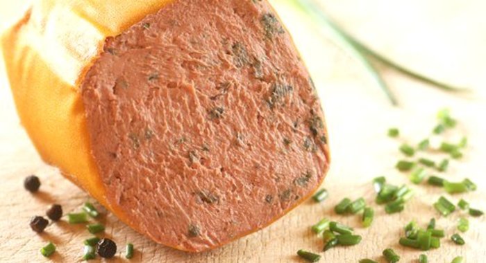 Мусс из куриной печени с коньяком