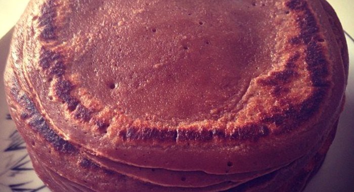 Американские панкейки с какао