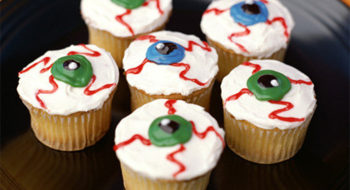 Маффины «Кровавый глаз»