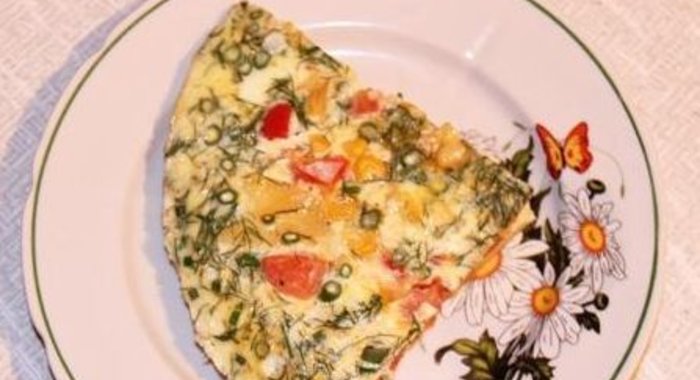 Омлет аля Испанская тортилья