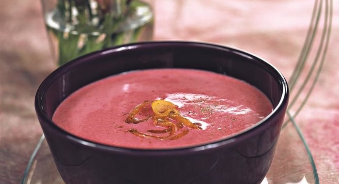 Суп-пюре из свеклы