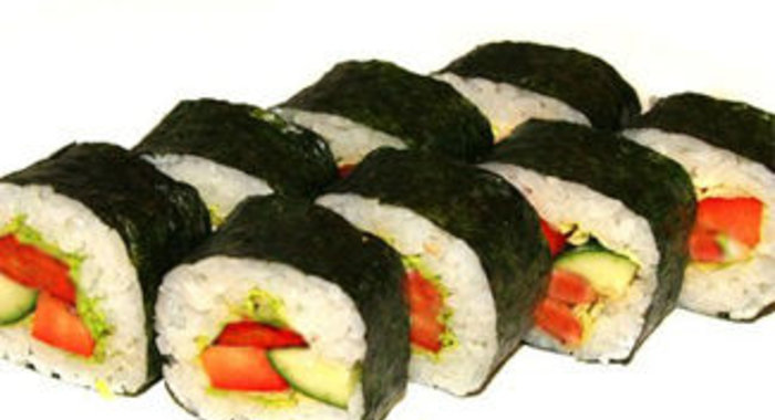 Вегетарианские роллы (маки-суши, норимаки)