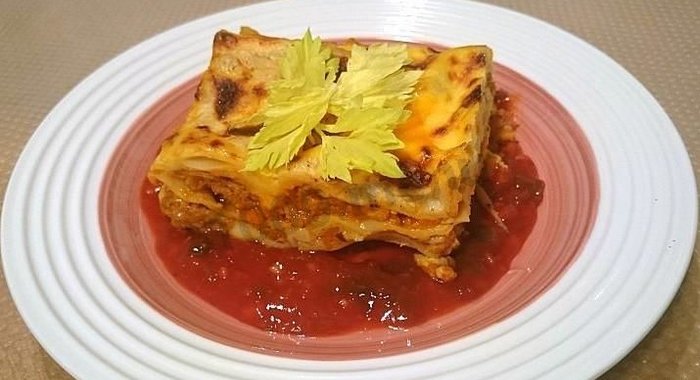 Лазанья мясная