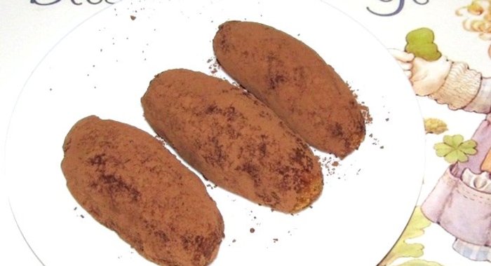 Пирожное картошка с вареной сгущенкой