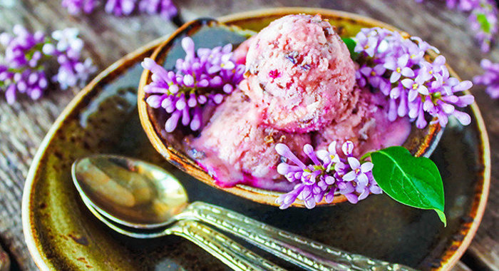 Мороженое из сирени