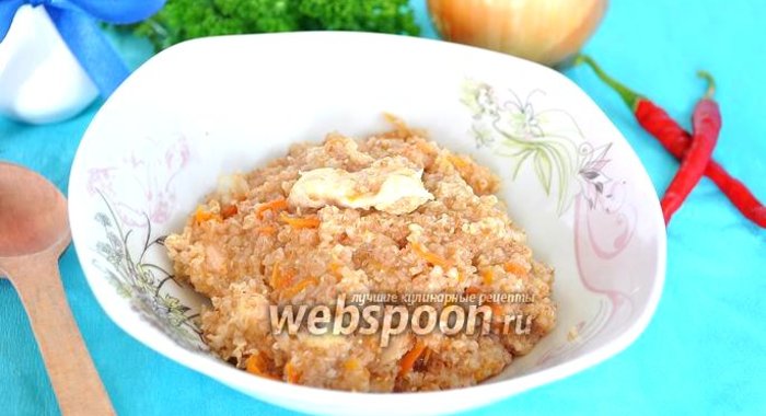 Пшеничная каша с мясом