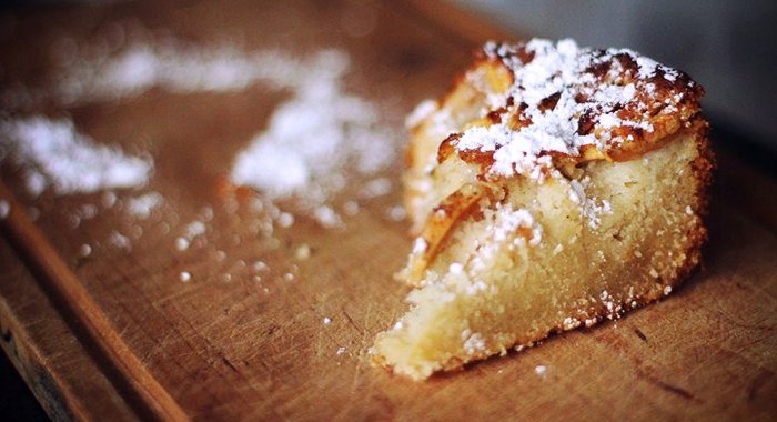 Яблочный пирог к чаю