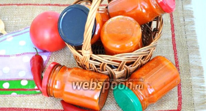 Соус чили на зиму