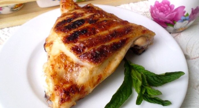 Шашлык из куриных бедер