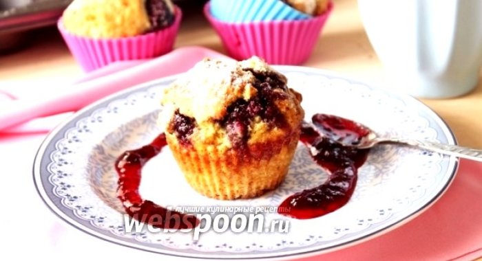 Маффины с джемом от Юлии Высоцкой