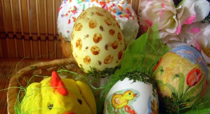 Пасхальные яйца