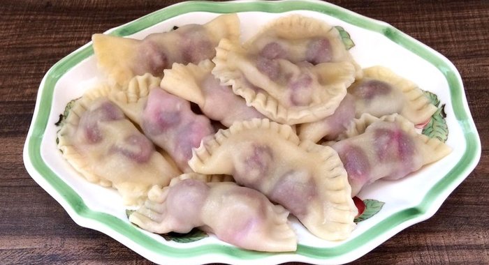 Полтавские вареники с вишней