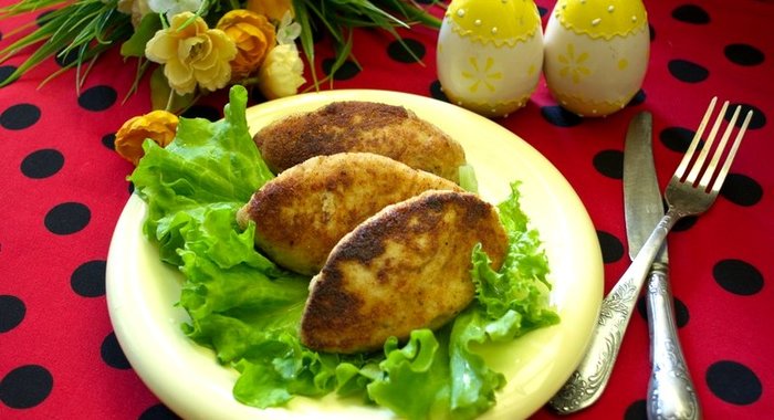 Необычные котлеты с мясным фаршем